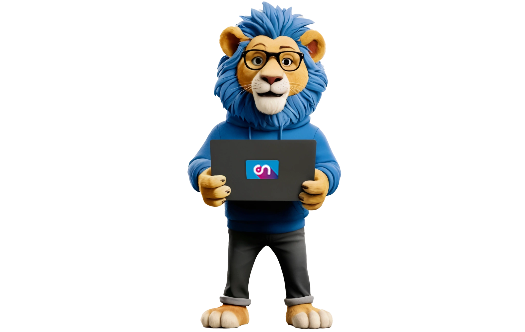 Leeon, der Lernlöwe von LEEON Advanced Learning